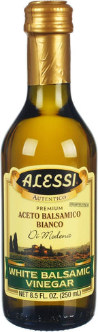 Alessi White Balsamic Vinegar, 8.5 Ounce (Pack of 3)
