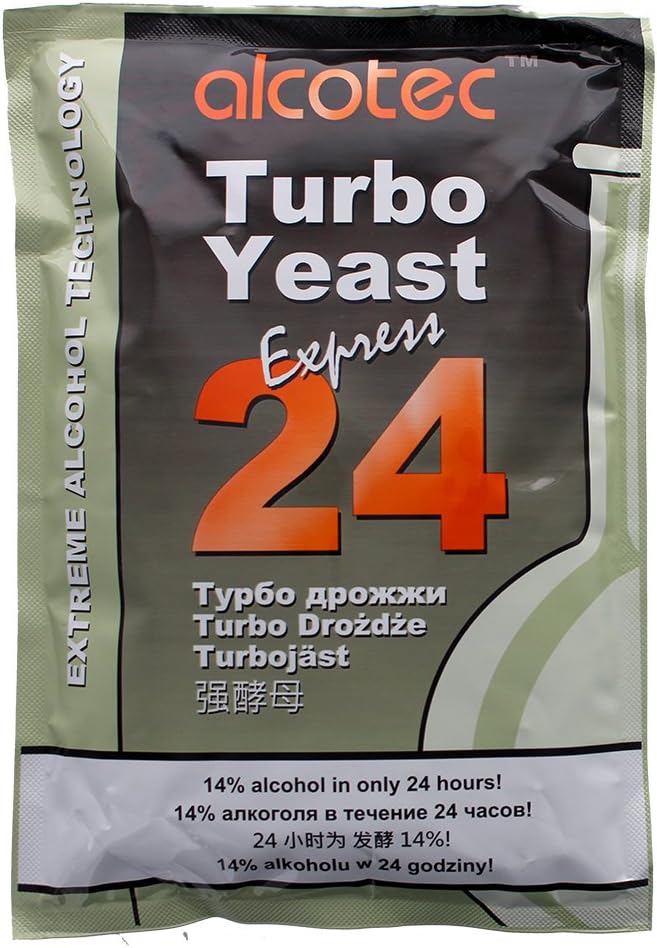 Alcotec 24-hour Turbo Yeast, 205 grams