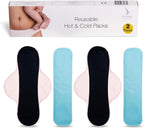 First Days Maternity - Reusable Hot & Cold Packs (2) for Postpartum Recovery, Episiotomy Relief, Haemorrhoids, Bruising and More. Warm and Cool Therapy