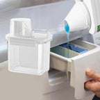 Laundry Detergent Dispenser for Organization & Storage, 1100ml Liquid Dispenser, BPA & Pet Free, Clear