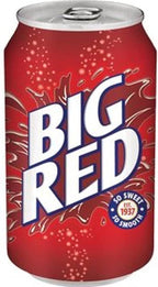 Big Red Cream Soda, 12 oz Cans, 48 Units