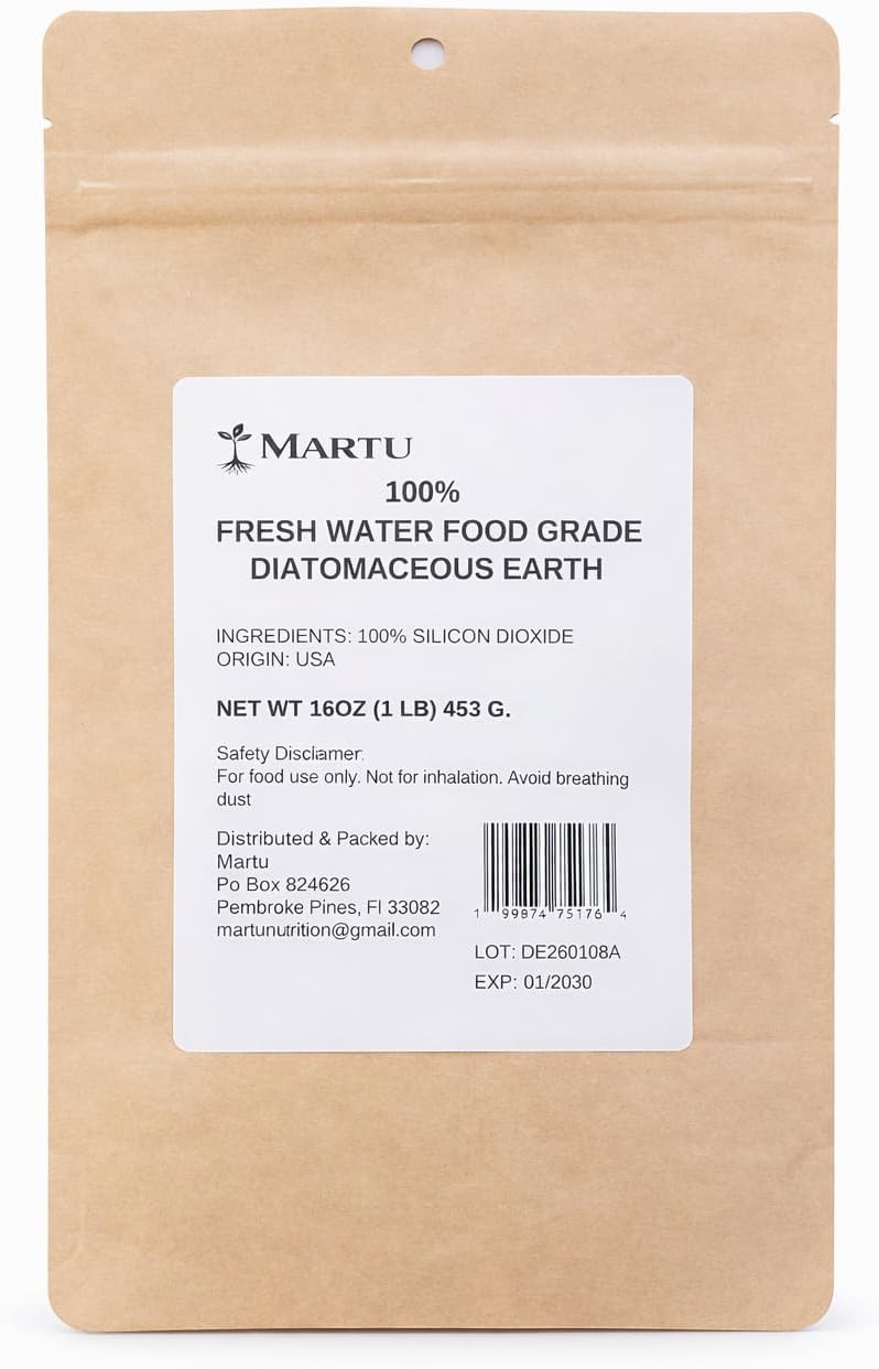 Martu 100% Freshwater Food Grade Diatomaceous Earth