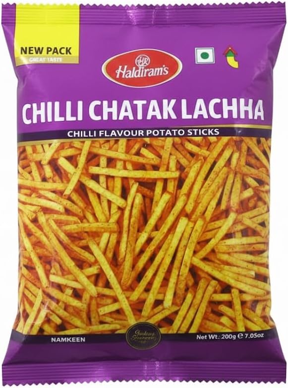 Haldirams Haldiram's Chilli Chatak Lachha - 7.06 Oz,, ()