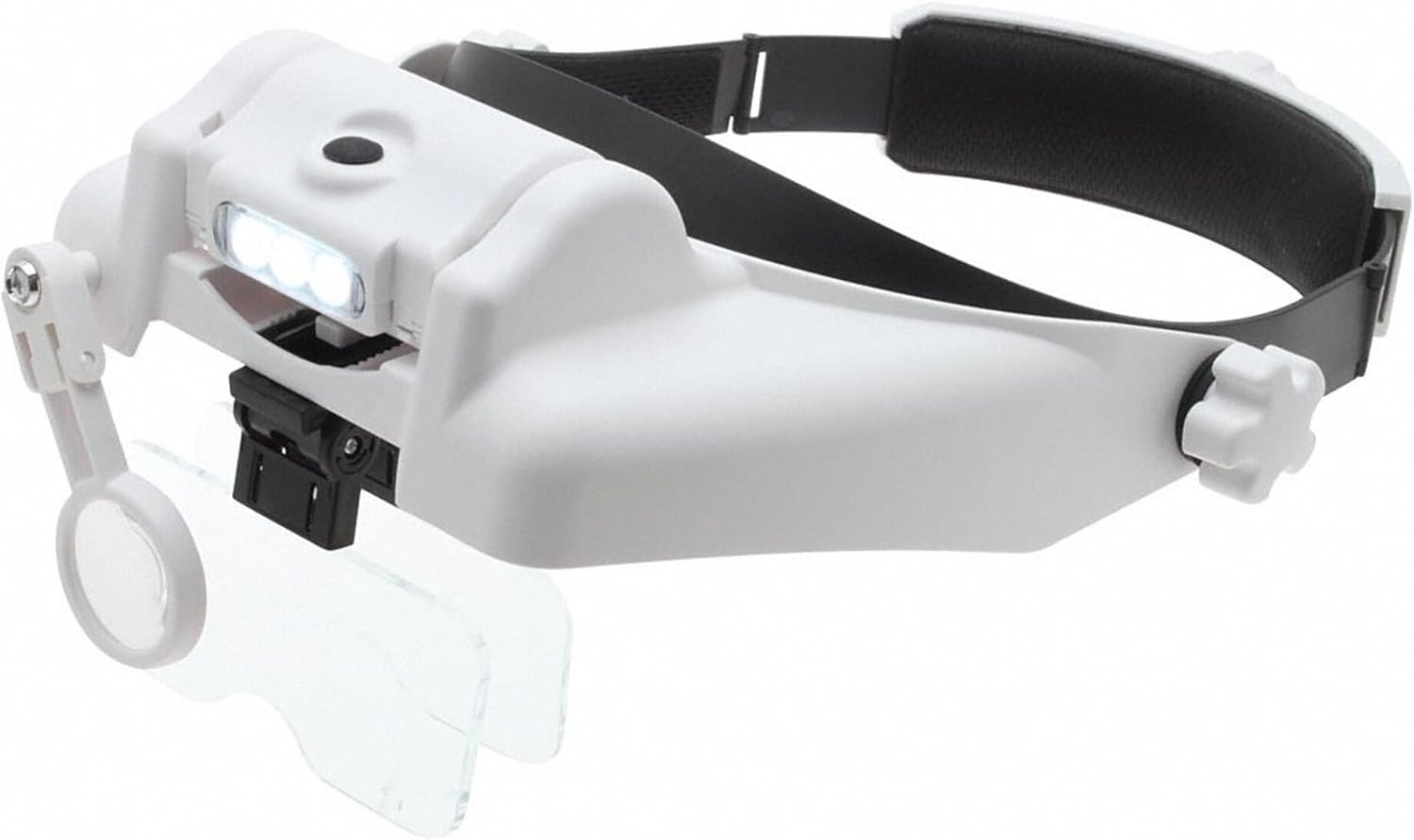 Aven Tools 26115 - Headband Magnifier with LED Light and Multiple Lenses (1x, 1.5X, 2X, 2.5X, 3.5X)
