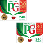 PG Tips Black Tea Original Tea Bags - 240 Count (2-PACK)