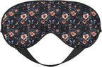 Butterfly Flower Moon Sky Print Sleep Masks for Women Men, Double-Sided Eye Masks for Sleep, Blackout Eye Covers for Travel Sleeping