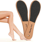Foot File Callus Remover for Feet, Foot File for Dead Skin Foot Scrubber Heel Scraper Lima para Los Pies Rasp Professional Pedicure Tools for Feet Removes Cracked Heels Rasper with Wooden Handle 2pcs