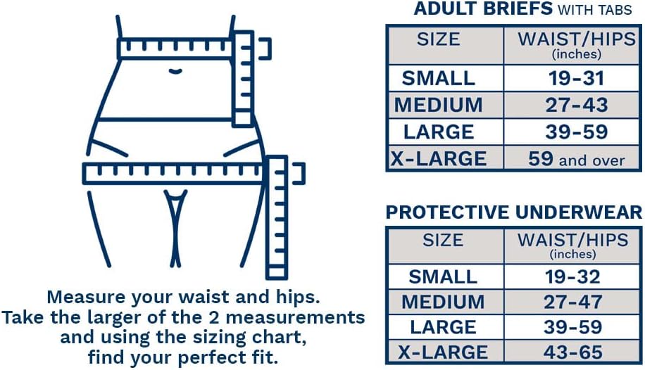 Egosan Adult Incontinence Pull Up Underwear with 8 Hours of Protection X-Dry Technology for Superior Absorbency Disposable for Men and Women (Large, 6 ct)