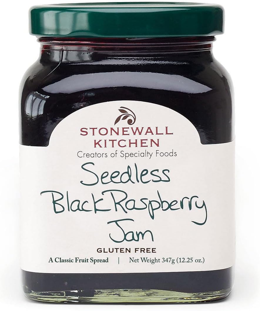 Stonewall Kitchen Seedless Black Raspberry Jam, 12 ounces