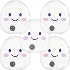 5 Pcs Reusable Snap Heat Packs, Click Pouch Gel Hand Warmers - Long Lasting Warmth for Camping, Outdoor Use