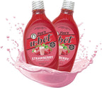 FOX’S U-BET Syrup Bottle – Brooklyn Original Since 1900, Thick, No High Fructose Corn Syrup, Kosher Certified, Fat Free, For Egg Creams, Coffee, Milkshakes & Desserts, 20 oz (2-Pack, Strawberry)