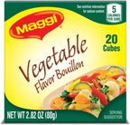 Maggi Vegetable Flavor Bouillon Cubes