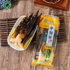 Spicy Bamboo Shoot Strips - 17.6oz (500g) | Pickled Pepper & Vegetable Mix | Ready-to-Eat Asian Snack | Vegan, Gluten-Free