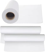 JJ CARE Disposable Massage Table Sheets - 100 Sheets [31.5" x 328 ft, 2 Roll] - 50% Thicker Perforated Massage Bed Cover, Non-Woven Disposable Roll for Massage Table for Waxing, Facial, Tattoo, & Spa