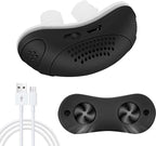 Electric Anti-Snoring Device - Gentle Physical Intervention Helps Reduce Snoring Improves Sleep Quality Portable Rechargeable Design Unisex Solution for All Nose Shapes