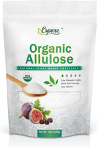 Espure Organic Allulose - USDA Certfied Organic, Low Calorie Sugar Replacement, Non-GMO, Vegan, Gluten Free; 10 oz