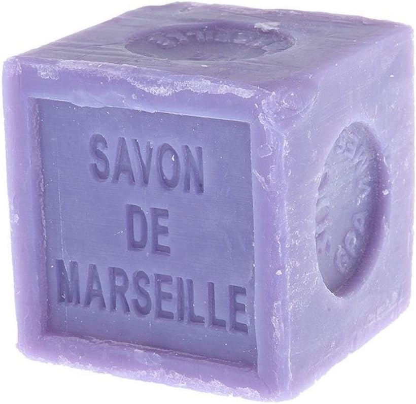 Natural Marseille Soap Lavender Traditional French Recipe Cube 300g/10.58oz