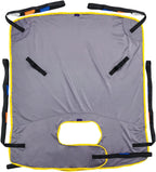 Transfer Nursing Sling Toileting Lift Sling, Universal Mesh Bath Lift Sling Heavy Duty Transfer Sling for Transfer Paralyzed Elderly/Disabled from Bed to Toilet