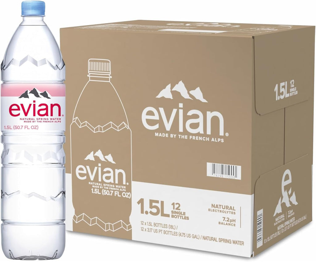 Evian (Evian) 1.5LX12 this natural mineral water