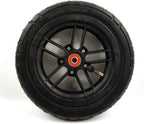 L-faster 200x35 Pneumatic Tyre Use Nylon Hub Fit M8 or M6 Axle 8" Air Wheel for Scooter Replacement 8 Inch Inflatable Wheel Tube