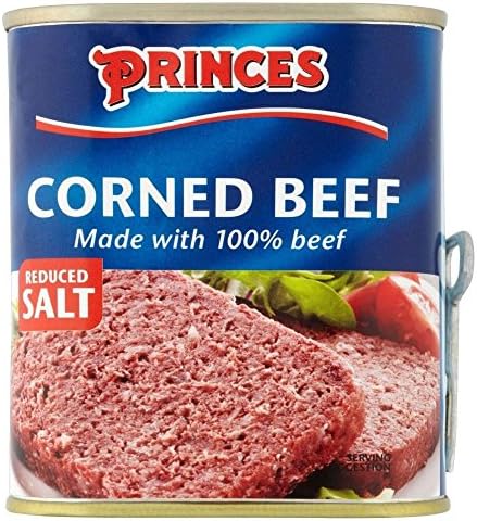 Princes Corned Beef Reduced Salt (340g)