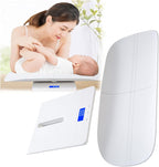 Baby Scale,Multi-Function Toddler Scale,Digital Portable Pet Baby Weight Scale,Infant Scale with Hold Function, Large LCD Display Height Tray 2 in 1 Capacity220Ib(White)