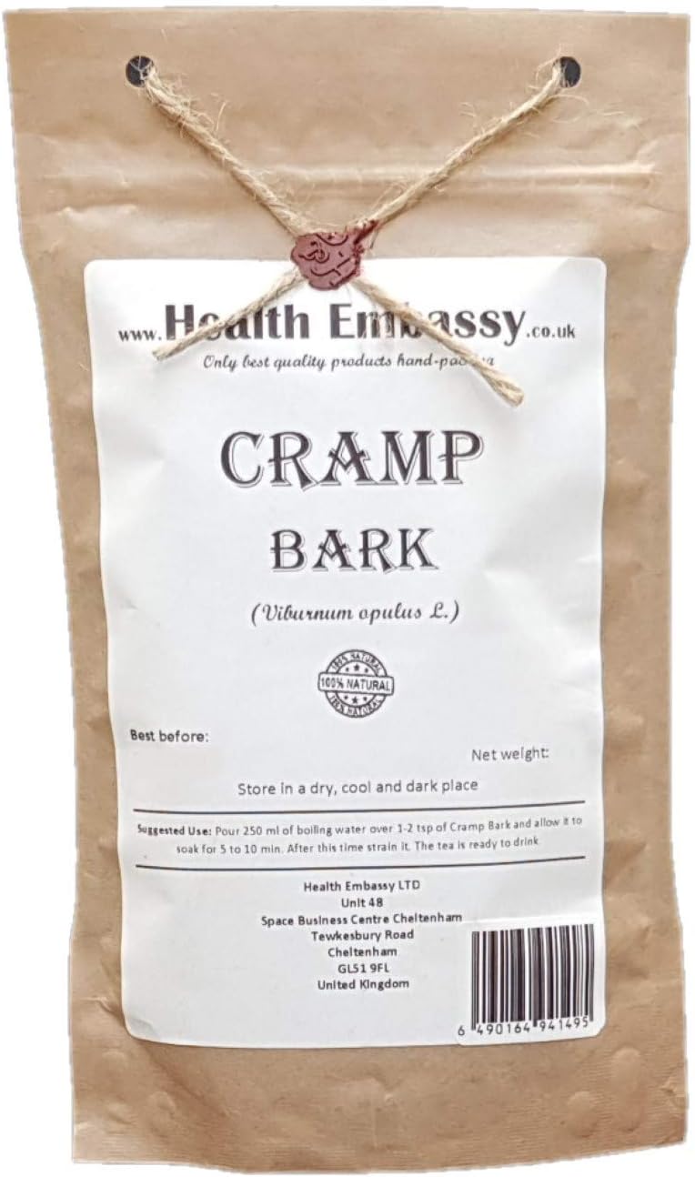 Health Embassy Cramp Bark | Viburnum opulus L | Herbal Tea (50g)