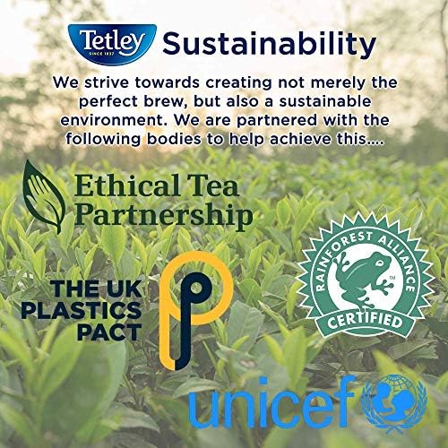 Tetley Green Tea with Lemon Teabags 50x