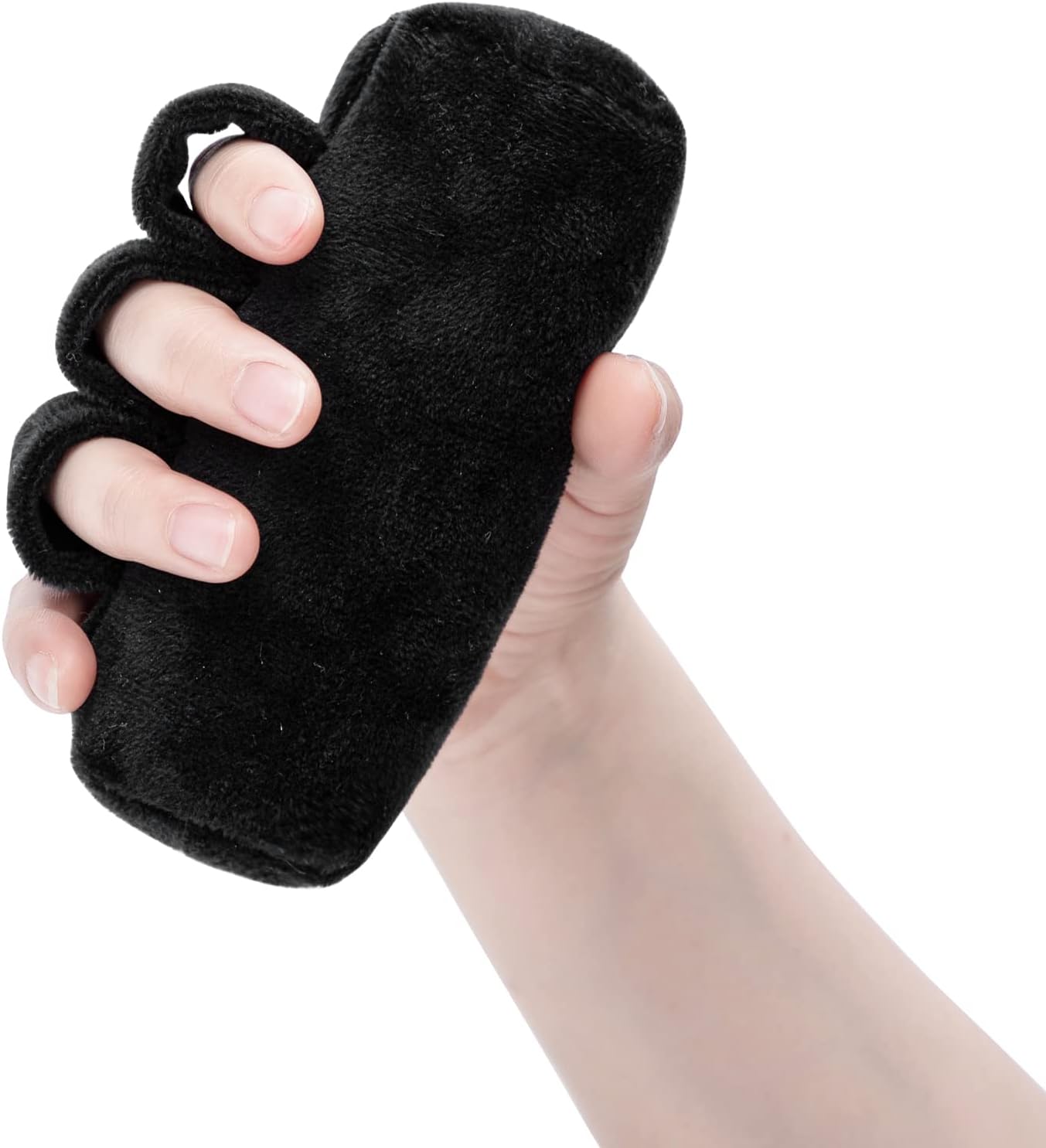 SWISSELITE Hand Contracture Cushion, Palm Grip with Elastic Band or Separator, Hand Grab Pad for Stroke Recovery, Help with Hand Rehabilitation
