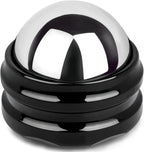 Stainless Steel Massage Roller Ball - Ice Therapy for Muscle Pain Relief, Sore Muscles, and Tension Alleviation Cold & Hot Therapy for Back, Shoulders, Legs, and Calves Myofascial Release Tool
