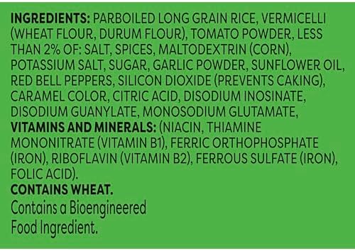Knorr Rice Sides 12 Count Spanish Rice For a Tasty Rice Side Dish No Artificial Flavors or Preservatives 5.6 oz