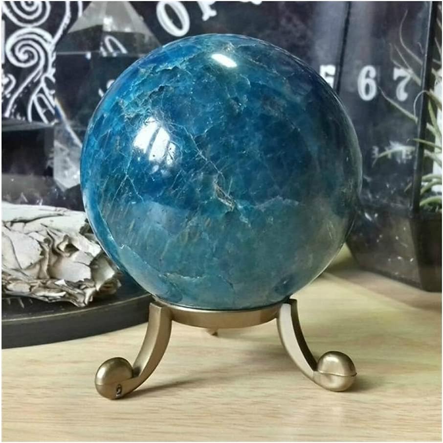 Health & Household Blue Apatite Crystal Sphere Polished Apatite Crystal Ball Apatite Crystal Orb Crystal Healing Crystal Decor Crystal