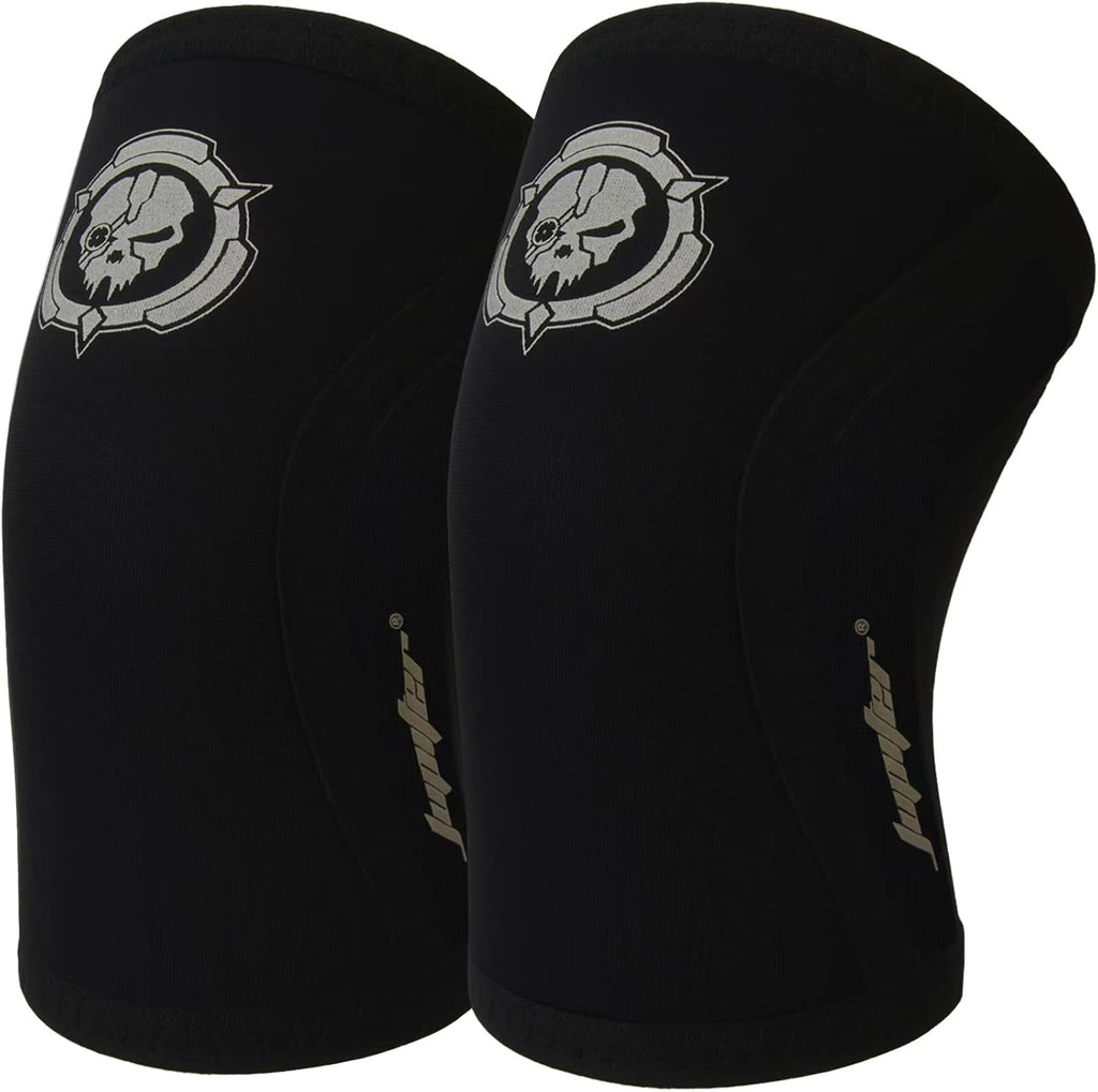 Jupiter Elbow Sleeves (Pair),Support for Squat,Weightlifting,Powerlifting,Basketball and Tennis,5mm Neoprene Compression Brace for Both Women and Men （Large）