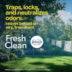 Glad Medium Trash Bags, 8 Gallon, Febreze Fresh Clean Garbage Bags, With Odor Control and Drawstring, 80 Count