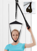 Cervical Neck Traction Device Over-The-Door,Portable Neck Stretcher,Effective Home Physical Therapy for Neck Pain Relief