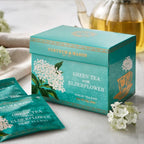 Green Tea with Elderflower, 15 Silky Tea Bags, 30g