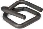 ESK Packaging® 3/4" Strapping Buckle – Reusable Heavy-Duty Self Locking Phosphate Coated Wire Buckles for Cord Strapping, Metal Buckle 100/Case