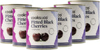 Cooks & Co Pitted Black Cherries in Syrup 850 g (Pack of 6)