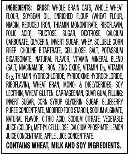 Nutri-Grain Breakfast Bars, Made with 10g Whole Grains, Snack Bars, Blueberry, 10.4oz Box (8 Count)