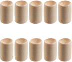 WADORN 10Pcs Wooden Essential Oil Diffuser, Small Wood Fragrance Diffusers Round Cylinder Design Aromatherapy Diffuser Portable Air Freshener for Car Yoga Sauna Room SPA Home Office Bathroom