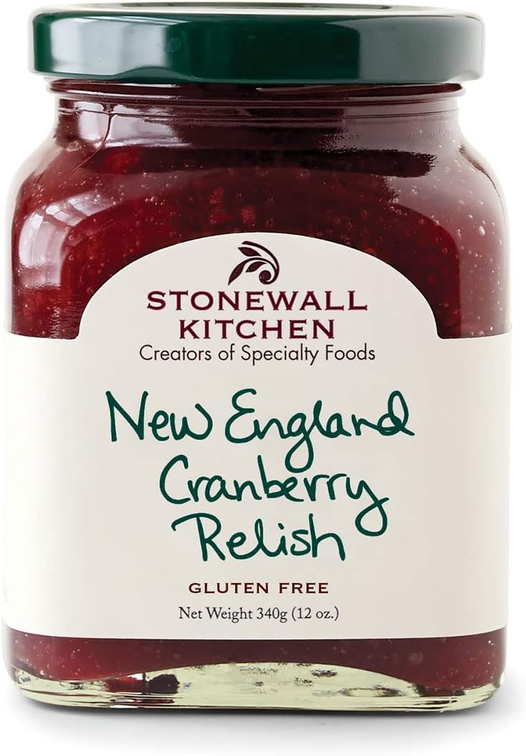 Stonewall Kitchen New England Cranberry Relish, 12 Ounce