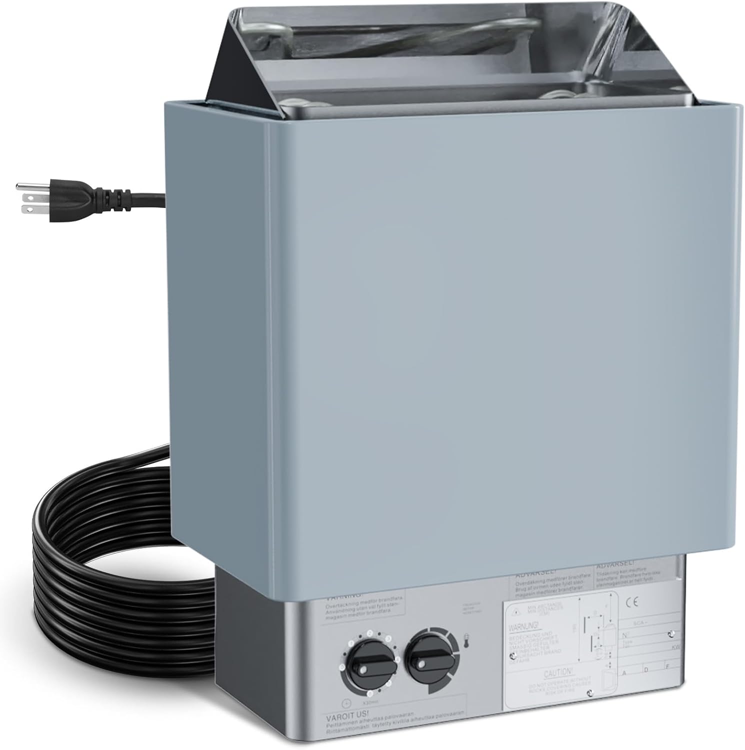 Drizzlen 2kW 110V Sauna Heater with Plug - Electric Sauna Heater, Plug and Play, Heats 100 cu. ft. in 30 Minutes