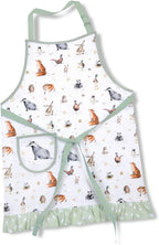 Pimpernel Wrendale Designs Cotton Apron with Front Pocket - Adjustable Adult Cooking Apron for Kitchen, Baking, Grilling - Machine Washable Gift for Chefs & Home Cooks - Durable Kitchen Accessories