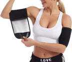 Arm Trimmers for Women Men Sauna Sweat Arm Trainer Adjustable Sweat Shaper Bands a pair