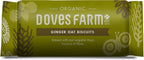 Doves Farm Organic Ginger Oat Biscuits | 200g | Irresistibly Tasty and Wholesome Treats | Crafted by Doves Farm | Pioneers of Organic Delights