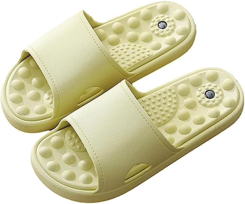 Far Infrared Ionic Massage Slippers, Circulation Slippers Sandals, Foot Massage Slippers, Reflexology Sandals for Women Men