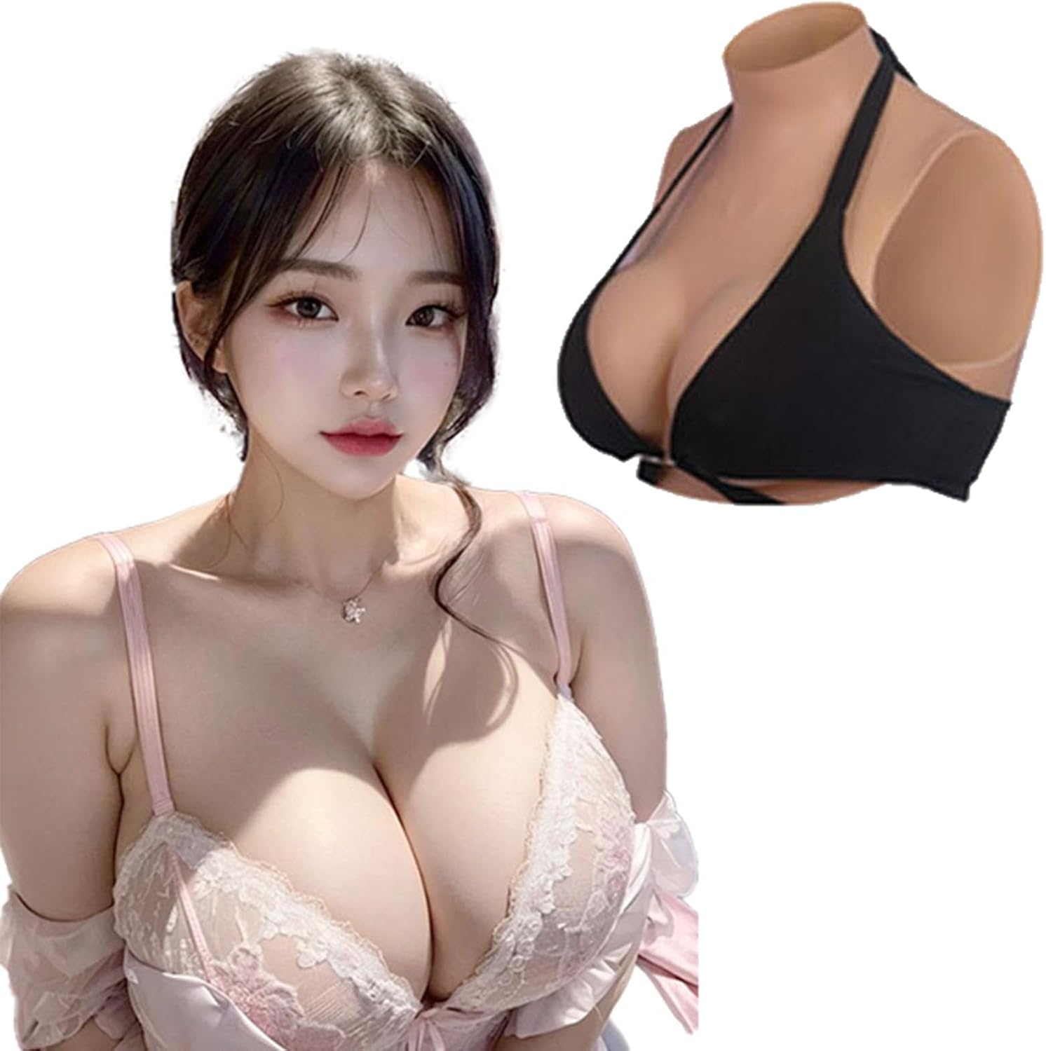 Fake Boobs, B-S Cup, Breast Plates Crossdresser, Drag Queen Cosplay, Silicone Breastplate, False Breasts, Breast Plate