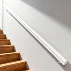Wooden Handrails, 1-14ft Non-Slip Staircase Handrail,Wall Mounted Barrier-Free Staircase Grab Bar for Elderly, for Home Garden Corridor Lofts Kindergarten Guardrail Decking Railings (6FT)