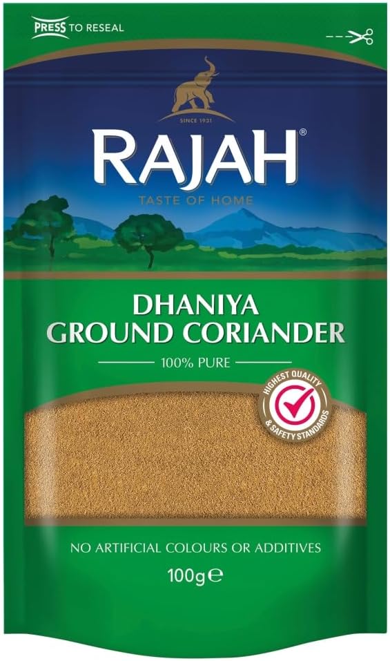 Rajah Dhaniya Ground Coriander, 100 g