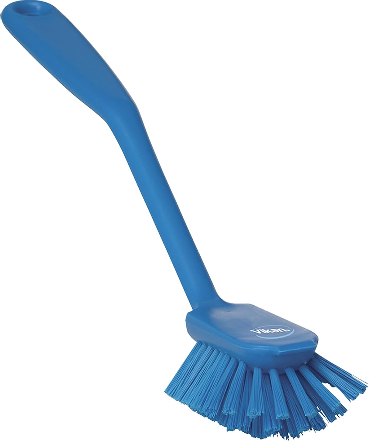 Vikan 42373 Brush,Dish,Scraping Edge,Medium,11",PP/PBT,Blue